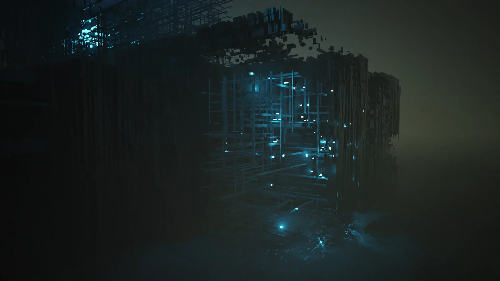 Technology Network Background